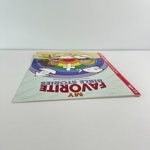 2/$6 My Favorite Bible Stories Dot-to-Dot Coloring Book-Ages 2-5 - Picture 11 of 11